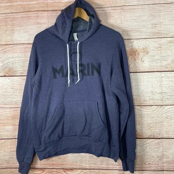 Marin Sweatshirt Hoodie Gray Medium - Picture 1 of 8